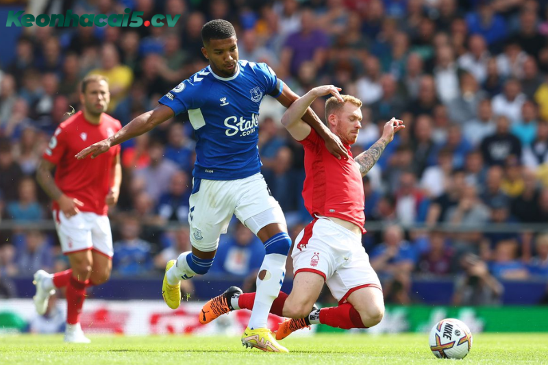 Đội hình dự kiến trước trận Everton vs Nottingham